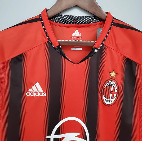 Retro 04/05 AC Milan home Soccer Jersey - Image 9