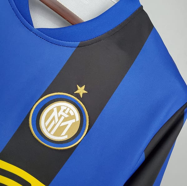Retro 08/09 Inter Milan home Soccer Jersey - Image 8