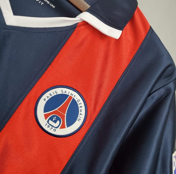 Retro PSG 01/02 home Soccer Jersey - Image 7