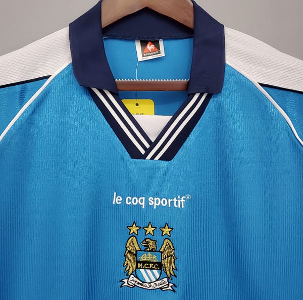 Retro Manchester City 99/01 home Soccer Jersey - Image 6