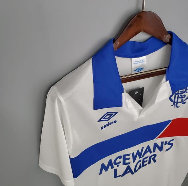 Retro Rangers 1994 away Soccer Jersey - Image 3