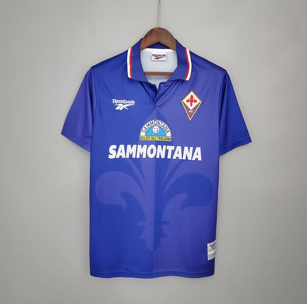 Retro Fiorentina 95/96 home Soccer Jersey