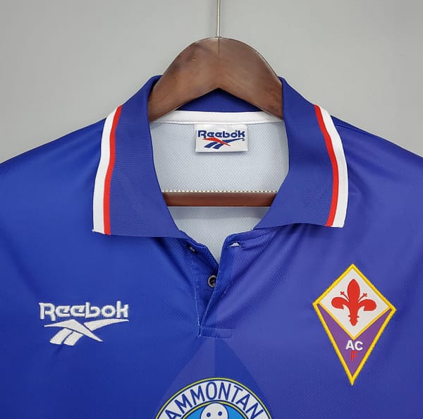 Retro Fiorentina 95/96 home Soccer Jersey - Image 8