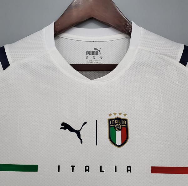 2020 Italy EURO White Away Soccer Jersey - Image 6