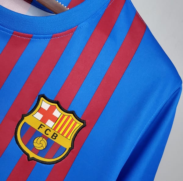 21/22 Barcelona home Soccer Jersey - Image 8
