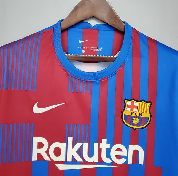 21/22 Barcelona home Soccer Jersey - Image 9