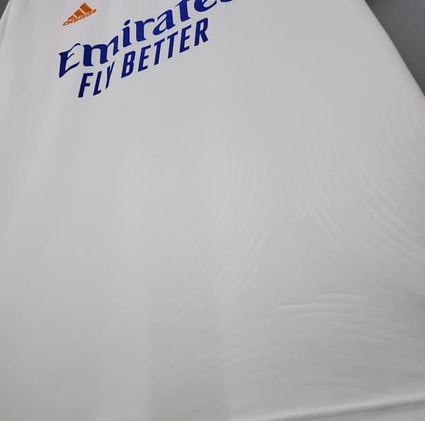 21/22 Real Madrid home Soccer Jersey - Image 3