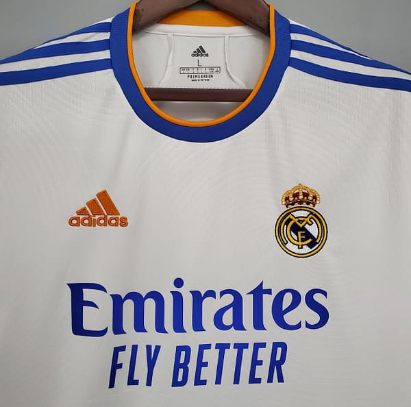 21/22 Real Madrid home Soccer Jersey - Image 8