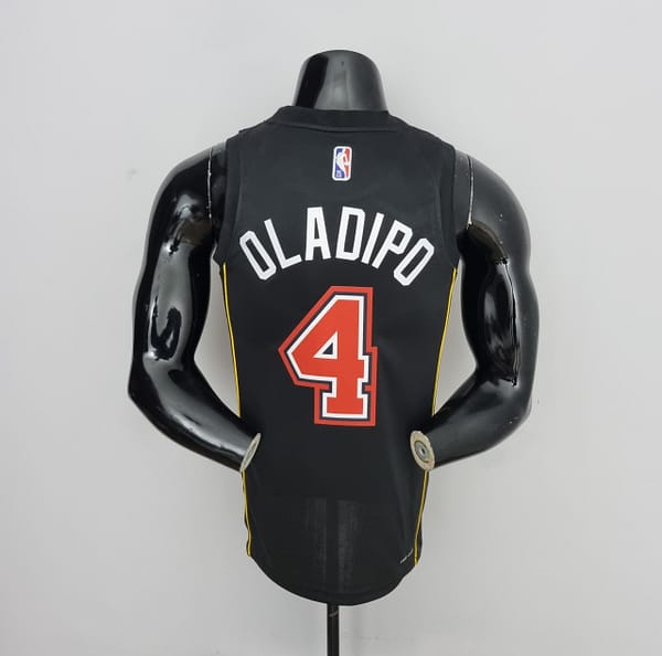 2022 Oladipo #4 Miami Heat City Edition NBA Jersey - Image 10