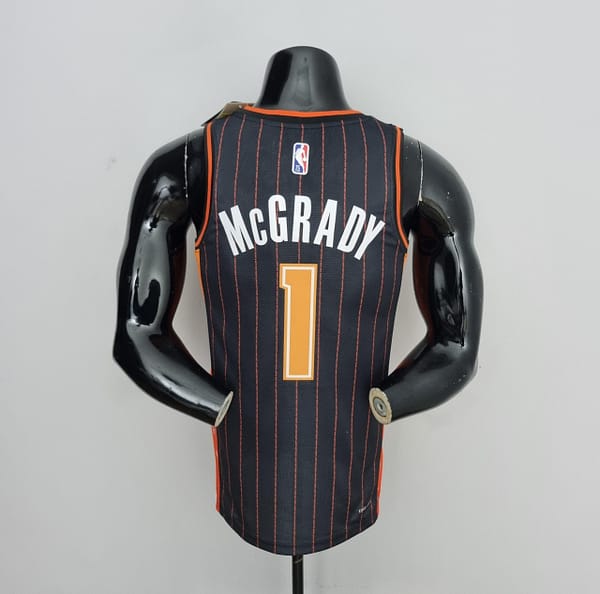 2022 Season McGrady #1 Orlando Magic City Edition NBA Jersey - Image 4