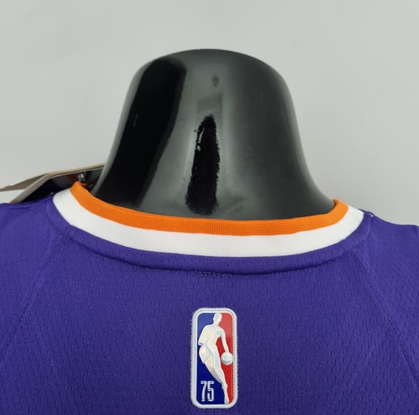 75th Anniversary Paul #3 Phoenix Suns Purple NBA Jersey - Image 2