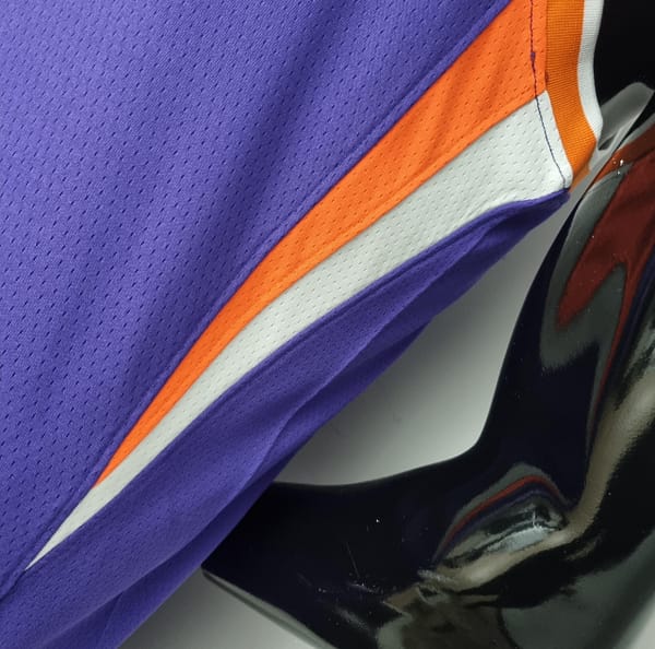 75th Anniversary Booker #1 Phoenix Suns Purple NBA Jersey - Image 3