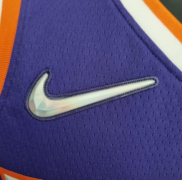 75th Anniversary Booker #1 Phoenix Suns Purple NBA Jersey - Image 5