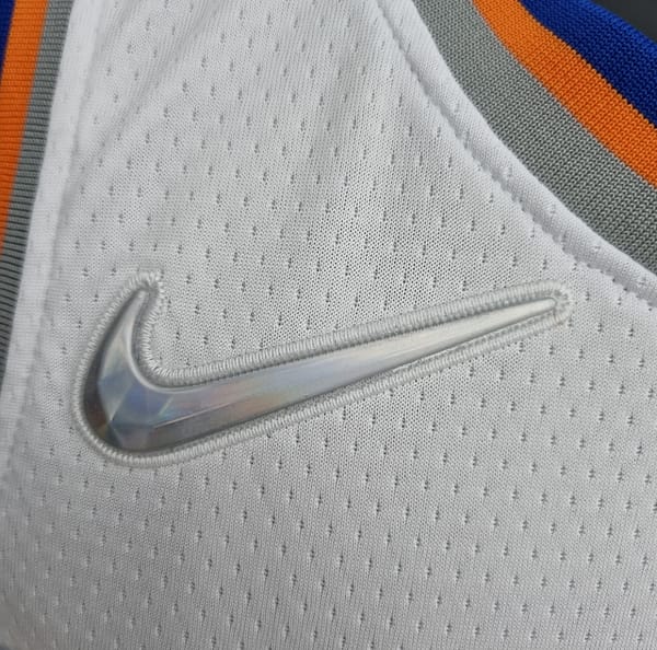 75th Anniversary Randle #30 New York Knicks White NBA Jersey - Image 4