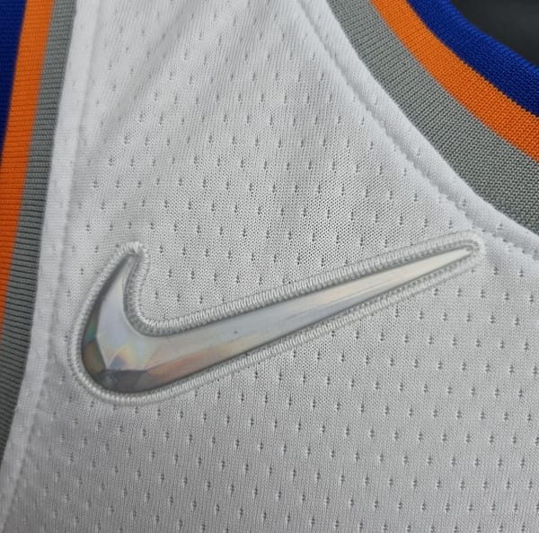 75th Anniversary Lin #17 New York Knicks White NBA Jersey - Image 7