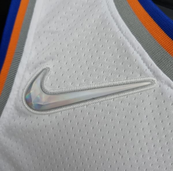 75th Anniversary Ross #4 New York Knicks White NBA Jersey - Image 7