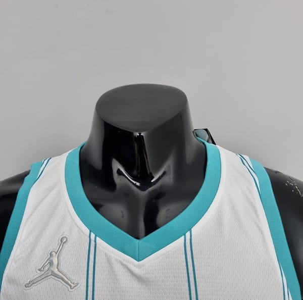 75th Anniversary Oubre #12 Charlotte Hornets White NBA Jersey - Image 8