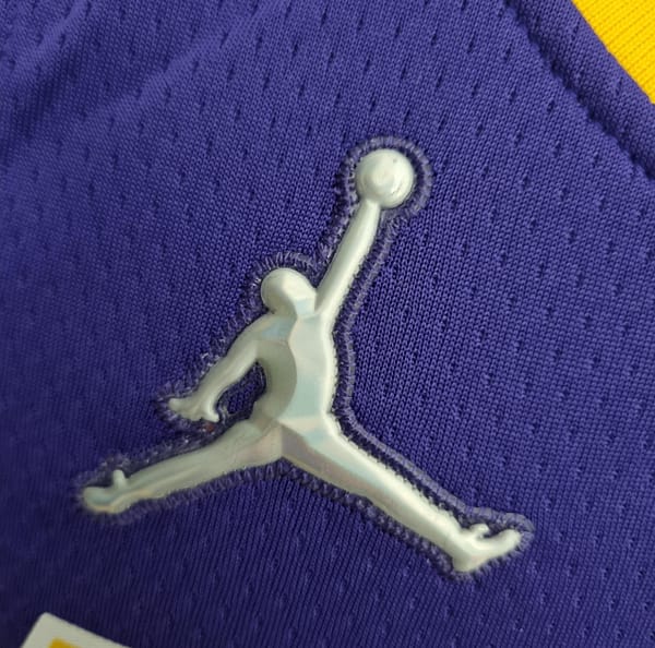 75th Anniversary BRYANT#8 Los Angeles Lakers Jordan Purple NBA Jersey - Image 5