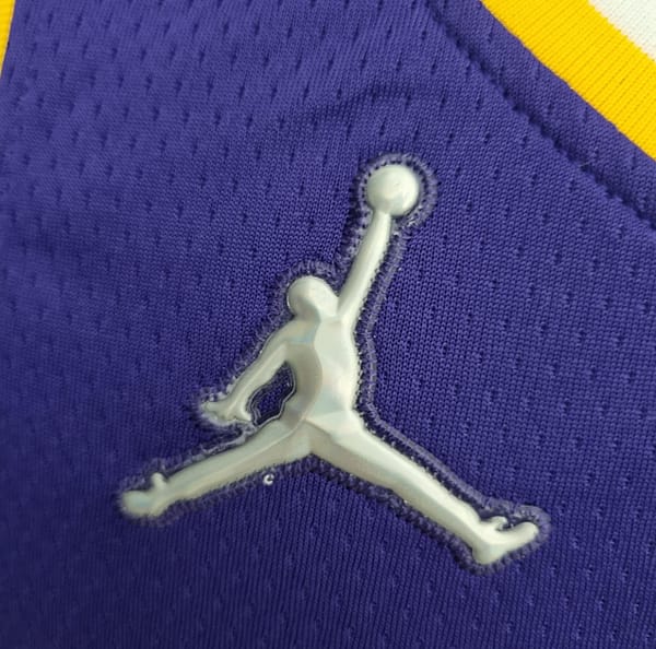 75th Anniversary Rondo #4 Los Angeles Lakers Jordan Purple NBA Jersey - Image 5