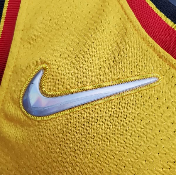 75th Anniversary 2202 Season Atlanta Hawks City Edition Yellow NBA Jersey - Image 4