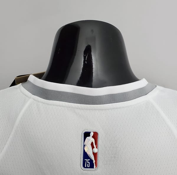 75th Anniversary 2202 Season Oklahoma City Thunder ANTHONY#7 City Edition White NBA Jersey - Image 2