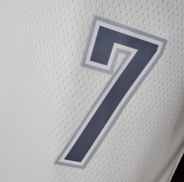 75th Anniversary 2202 Season Oklahoma City Thunder ANTHONY#7 City Edition White NBA Jersey - Image 7