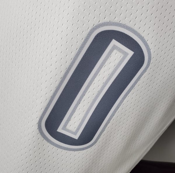 75th Anniversary 2202 Season Oklahoma City Thunder WESTBROOK#0 City Edition White NBA Jersey - Image 5
