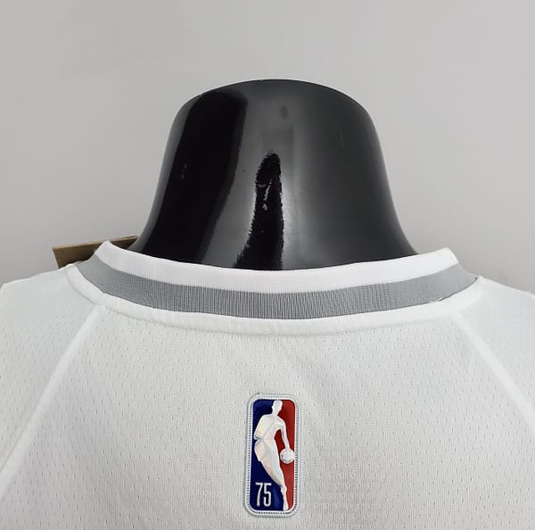 75th Anniversary 2202 Season Oklahoma City Thunder WESTBROOK#0 City Edition White NBA Jersey - Image 9