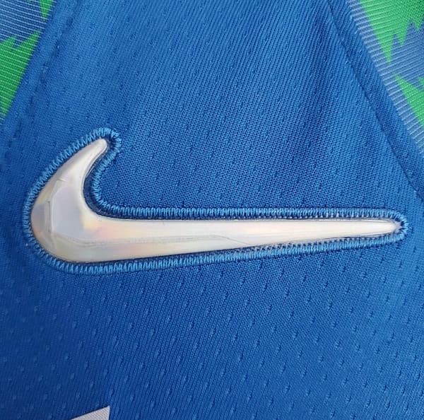 75th Anniversary 2202 Season TOWNS#32 Minnesota Timberwolves City Edition Blue NBA Jersey - Image 5