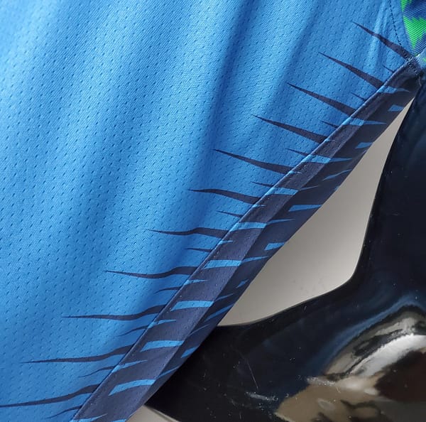 75th Anniversary 2202 Season TOWNS#32 Minnesota Timberwolves City Edition Blue NBA Jersey - Image 9