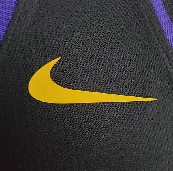 2021 JAMES#6 Los Angeles Lakers Black Latin Black NBA Jersey - Image 4