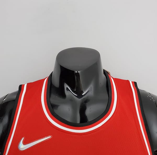 75th Anniversary 2022 Season Chicago Bulls ROSE#1 City Edition Red NBA Jersey - Image 9