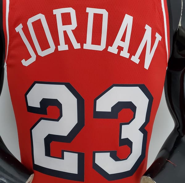75th Anniversary 2022 Season Chicago Bulls JDRDAN#23 City Edition Red NBA Jersey - Image 3