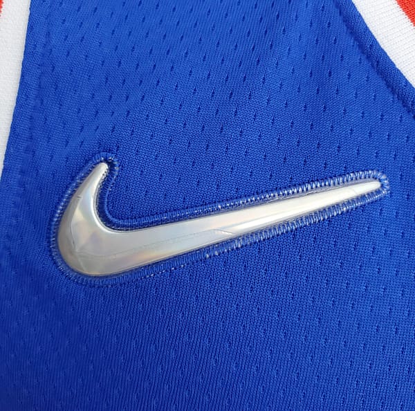 75th Anniversary Philadelphia 76ers MAXEY#0 Blue NBA Jersey - Image 7
