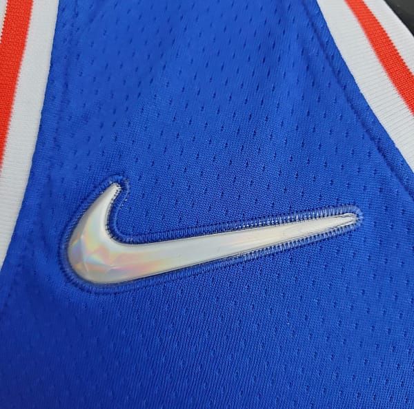 75th Anniversary Philadelphia 76ers HOWARD#39 Blue NBA Jersey - Image 8