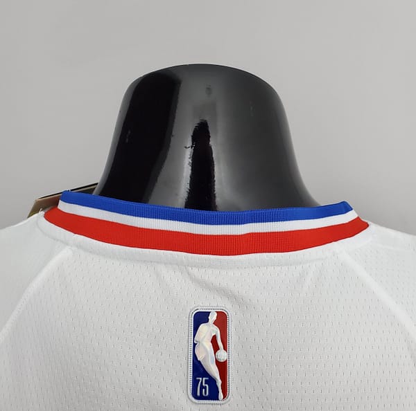 75th Anniversary Philadelphia 76ers MAXEY#0 White NBA Jersey - Image 2