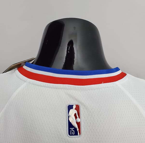 75th Anniversary Philadelphia 76ers HOWARD#39 White NBA Jersey - Image 4