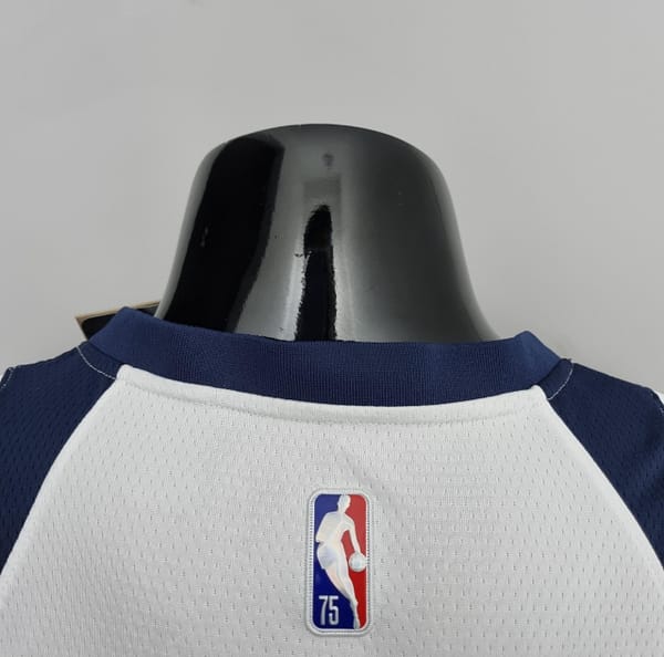 75th Anniversary Minnesota Timberwolves TOWNS#32 Royal White NBA Jersey - Image 6