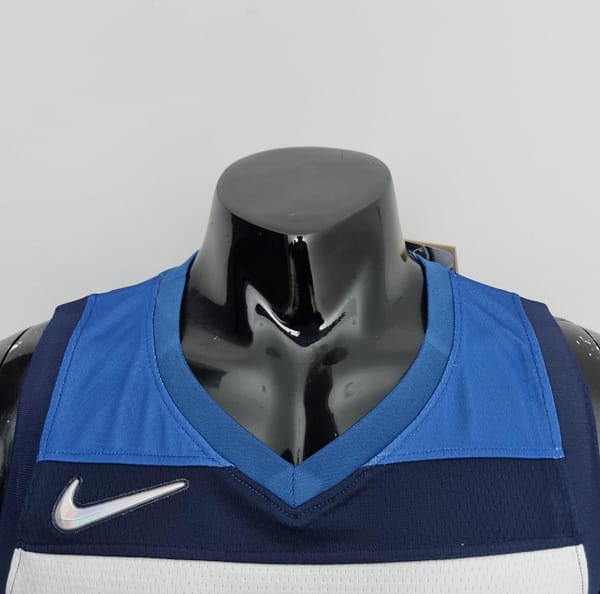 75th Anniversary Minnesota Timberwolves TOWNS#32 Royal Blue NBA Jersey - Image 5