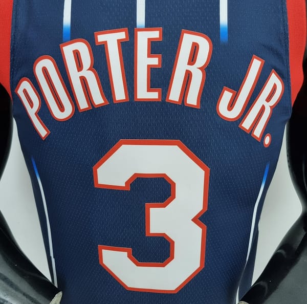 2022 Houston Rockets Porter Jr. #3 City Edition NBA Jersey - Image 3
