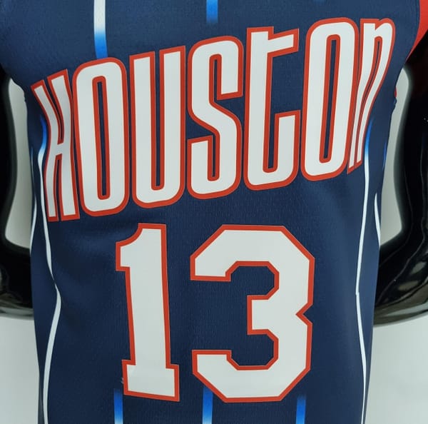 2022 Houston Rockets Harden #13 City Edition NBA Jersey - Image 6