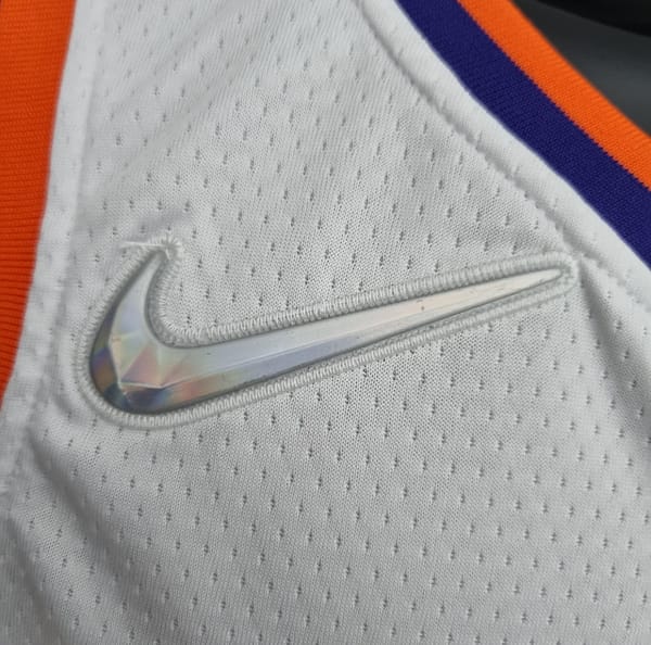 75th Anniversary Ayton #22 Phoenix Suns White NBA Jersey - Image 5