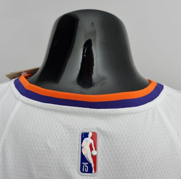 75th Anniversary Ayton #22 Phoenix Suns White NBA Jersey - Image 8
