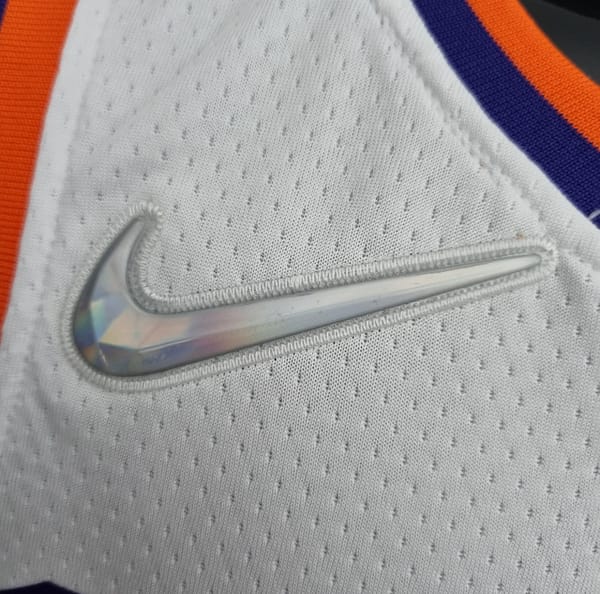75th Anniversary Nash #13 Phoenix Suns White NBA Jersey - Image 6