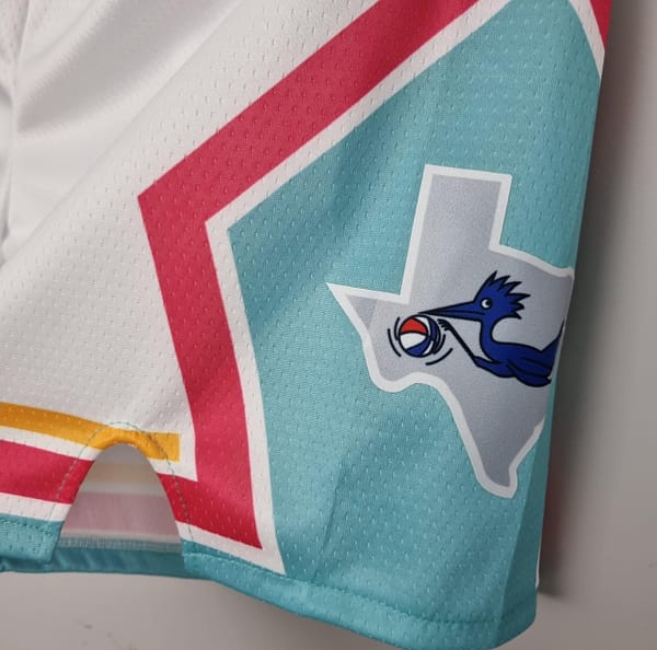 2022 San Antonio Spurs Urban Edition calção branco NBA - Image 5