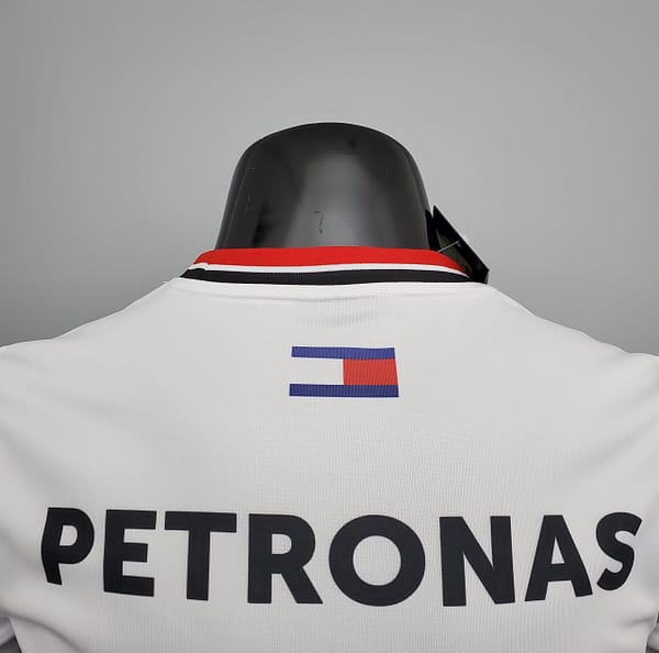 F1 Formula One racing suit; Mercedes White S-5XL - Image 2