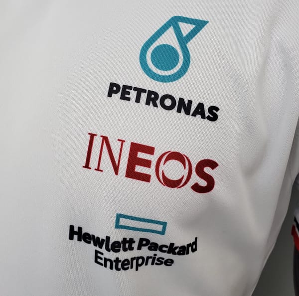 F1 Formula One racing suit; Mercedes White S-5XL - Image 8