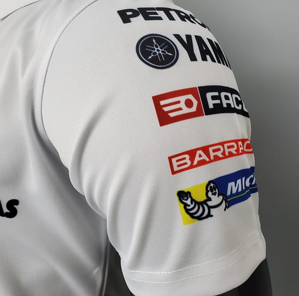 F1 Formula One 2021 Yamaha Racing Suit white S-5XL - Image 8