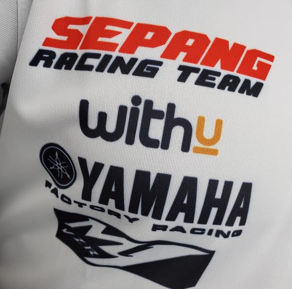 F1 Formula One 2021 Yamaha Racing Suit white S-5XL - Image 9
