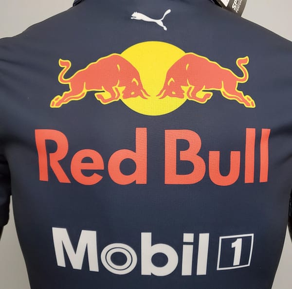 F1 Formula One racing suit; Honda Red Bull racing suit POLO Sapphire S-5XL - Image 3